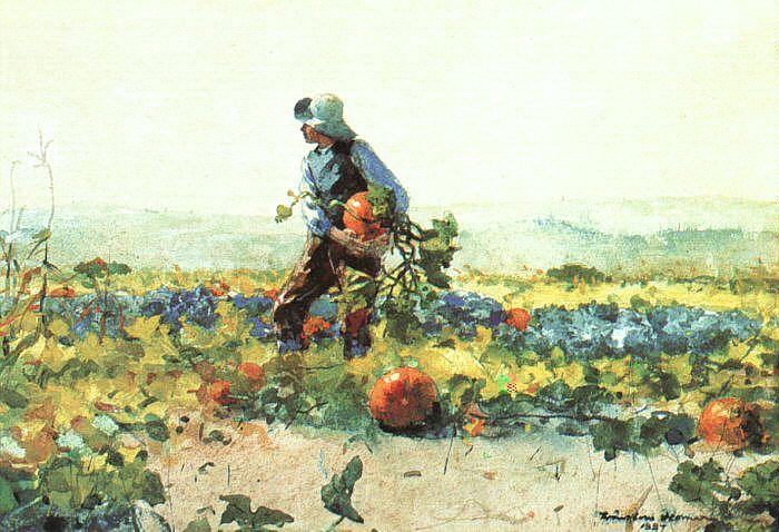Winslow Homer For to be a Farmer's Boy